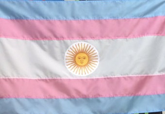 پرچم ترنس - آرژانتین